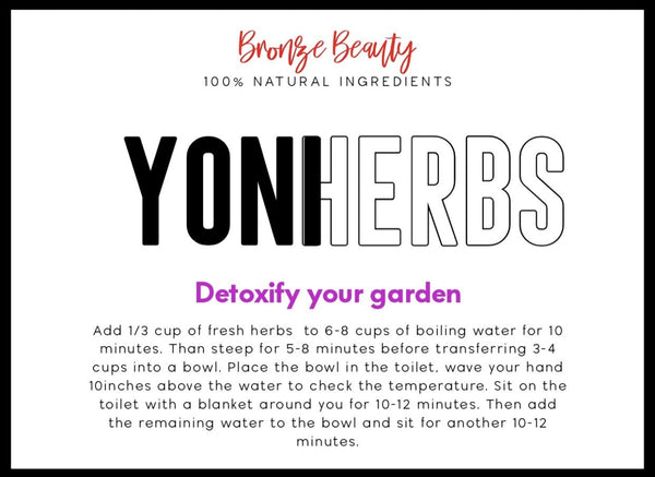 Refresh your Garden - Bronze Beauty LLC